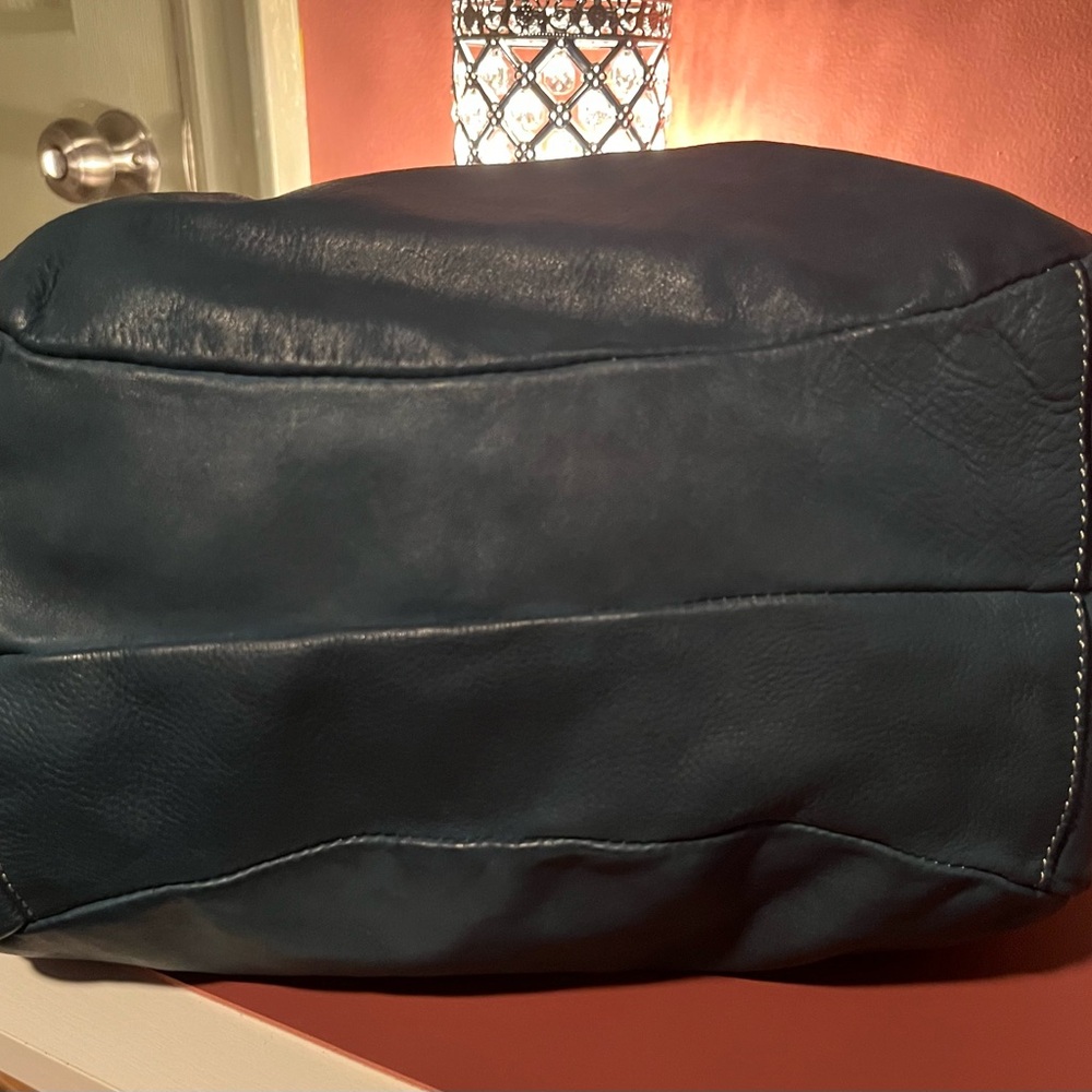 Lusher brand super slouchy blue hobo bag - Picture 9 of 12